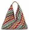 Geantă Italiană Shopper Bag cu Imprimeuri la Modă 835 Multicolor